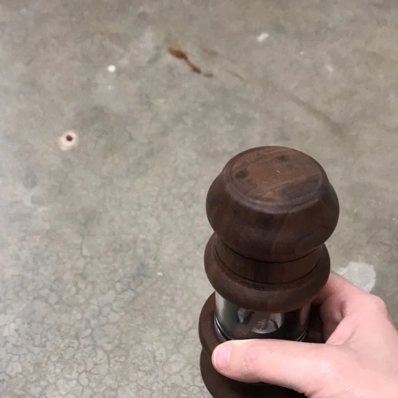Handmade Salt/Pepper Grinder.  6 1/4” tall.  Walnut. - Picture 3 of 5